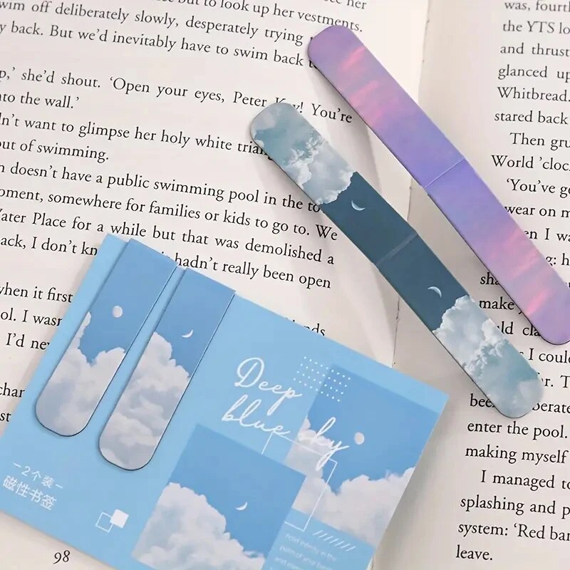 2Pcs/Set Magnetic Bookmarks Be - Paperclip Magnetic Set recension och pris