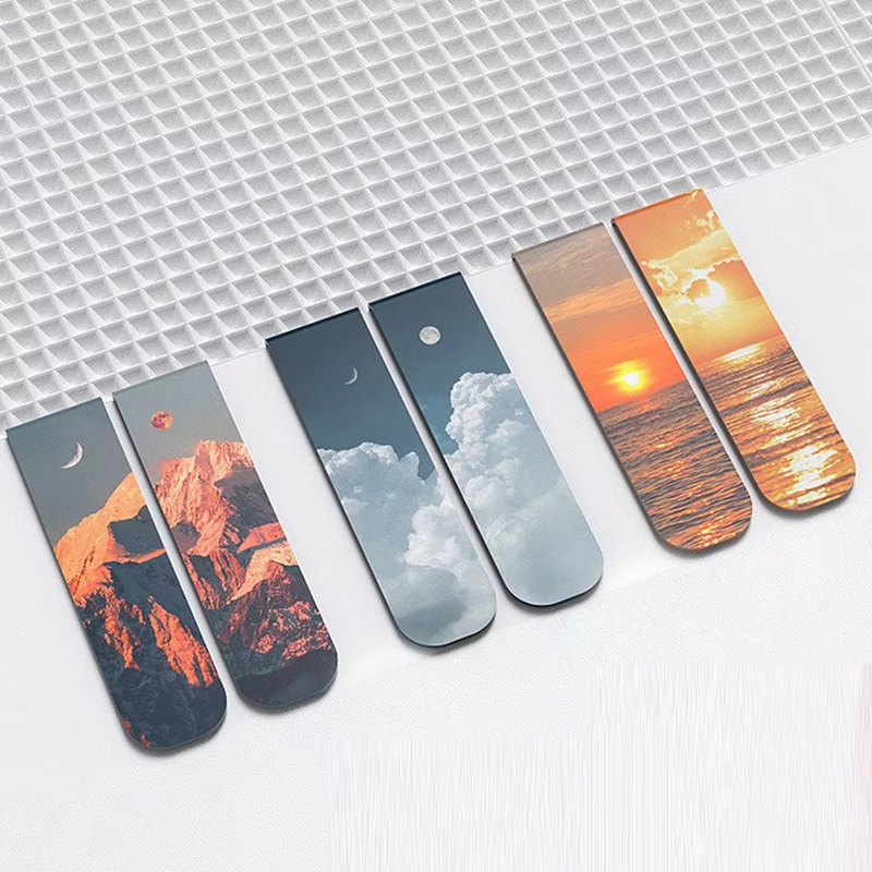 2Pcs/Set Bookmarks Beautiful N - Paperclip Magnetic Set recension och pris