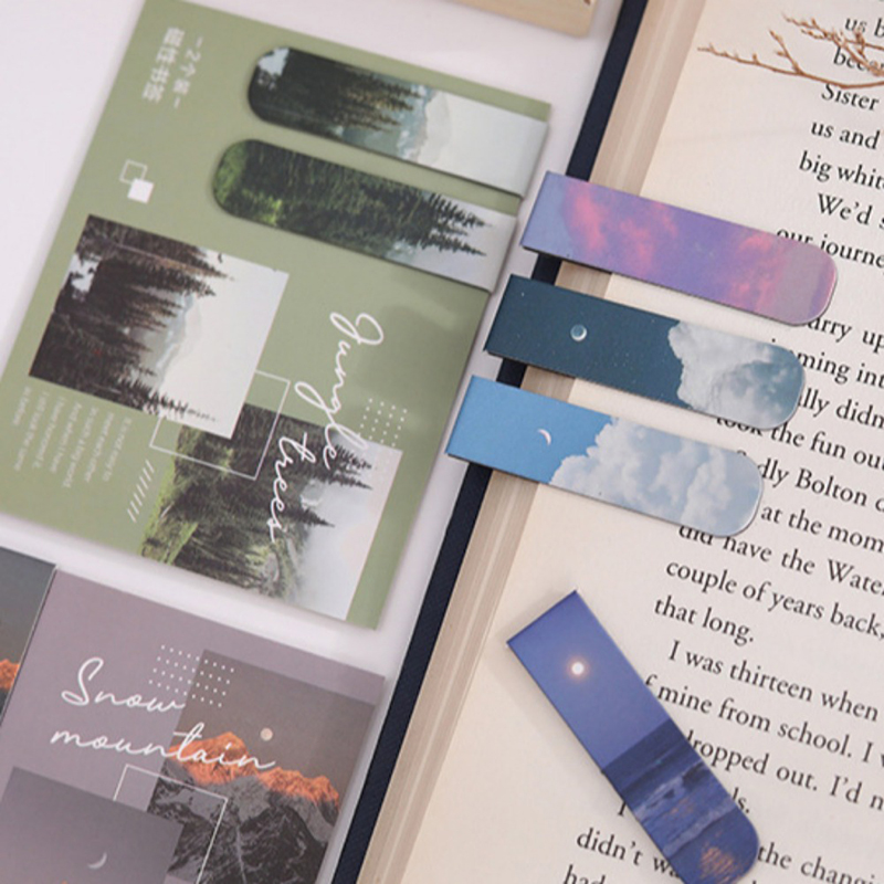 2Pcs/Set Fantasy Clouds Bookma - Paperclip Magnetic Set recension och pris