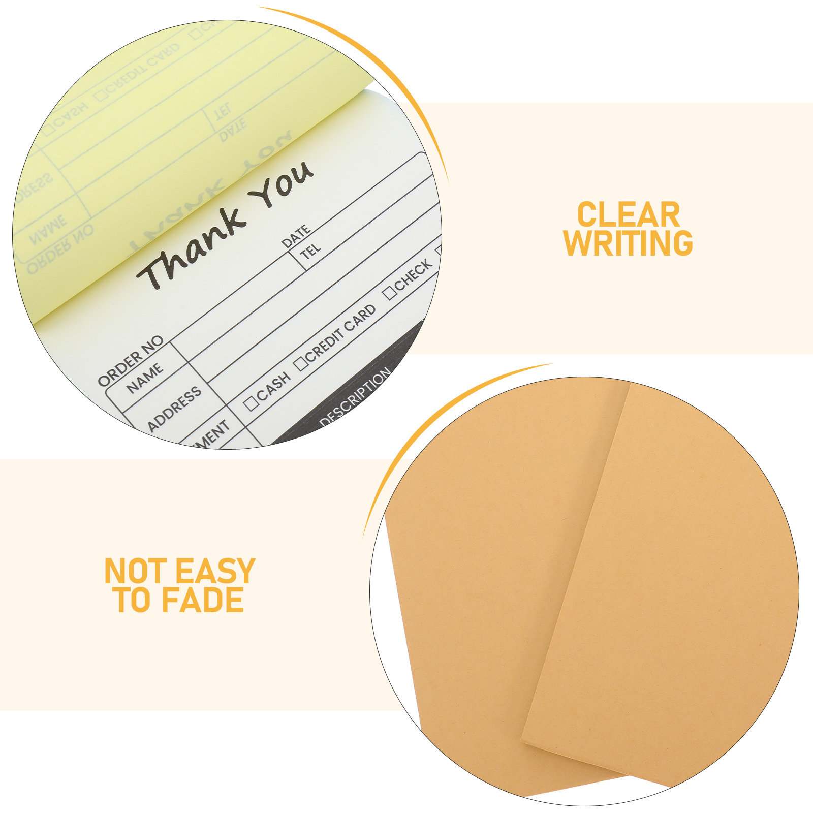 2Pcs Invoice Receipt Book Carb - Carbon Copy Book recension och pris