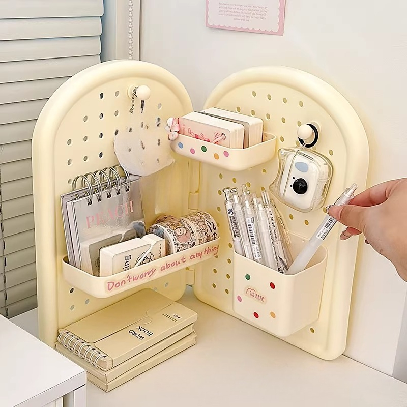 Cute Foldable Corner Pegboard  - Ideal Stationery & Office Supply recension och pris