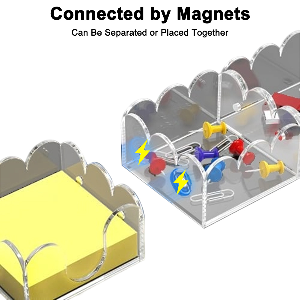 Magnetic 3-in-1 Acrylic Sticky - Paperclip Magnetic Set recension och pris