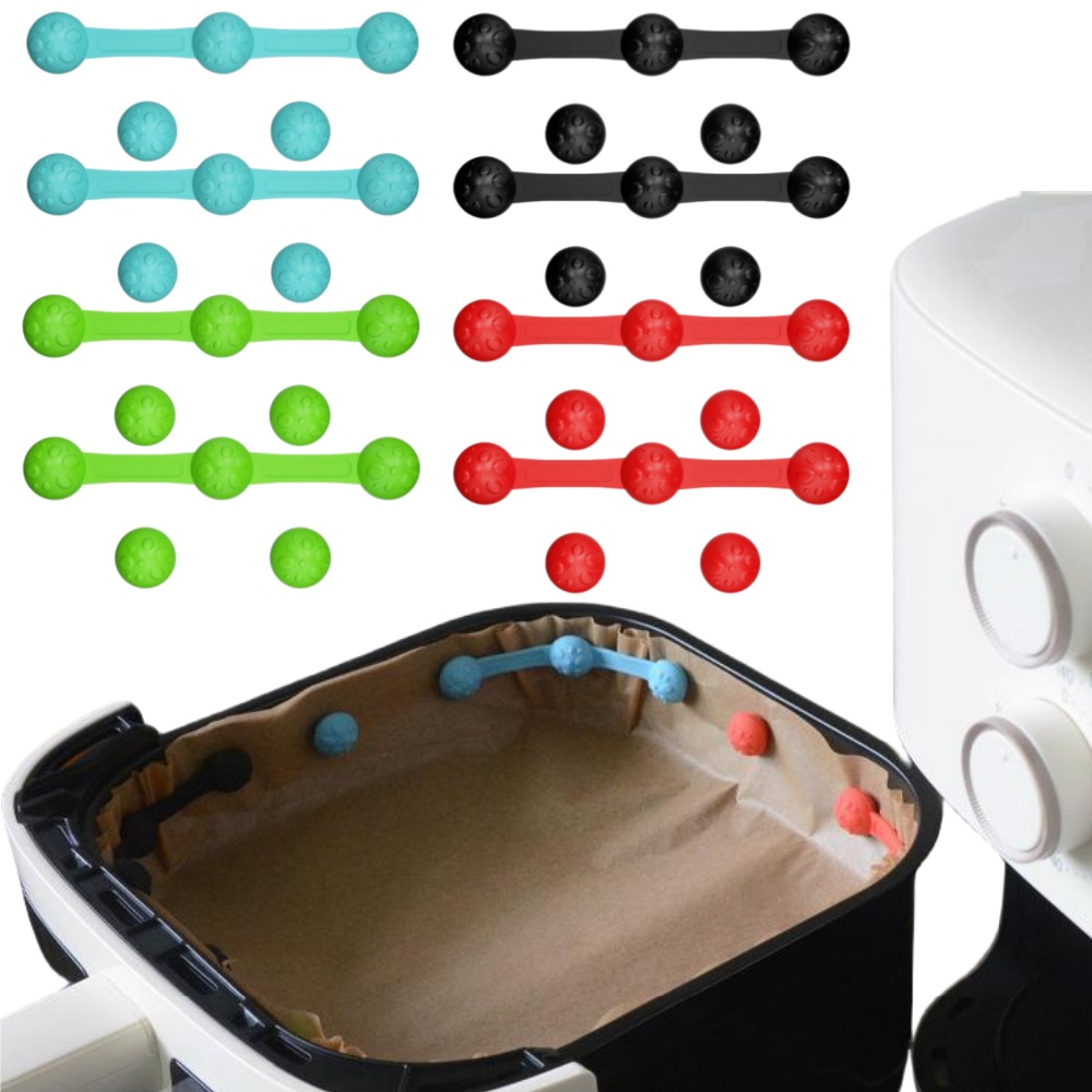 1/2sets Silicone Air Fryer Mag - Paperclip Magnetic Set recension och pris