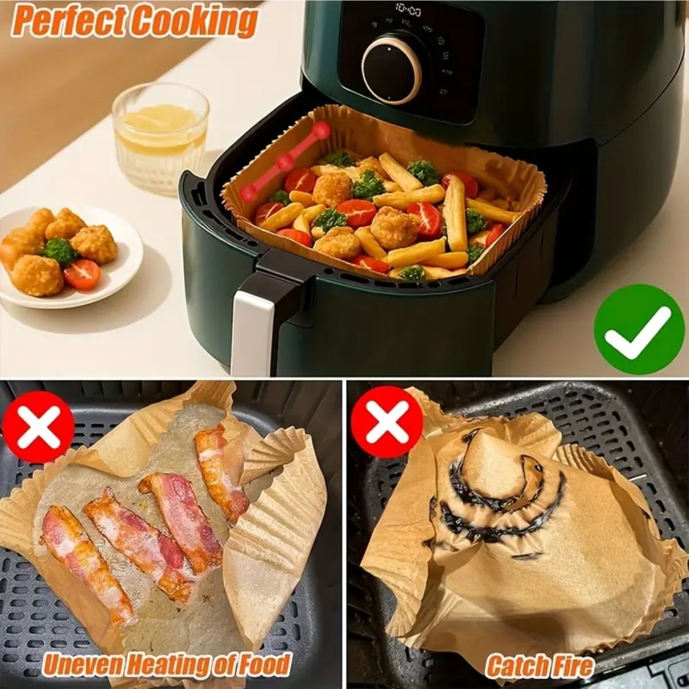 1/2sets Silicone Air Fryer Mag - Paperclip Magnetic Set recension och pris