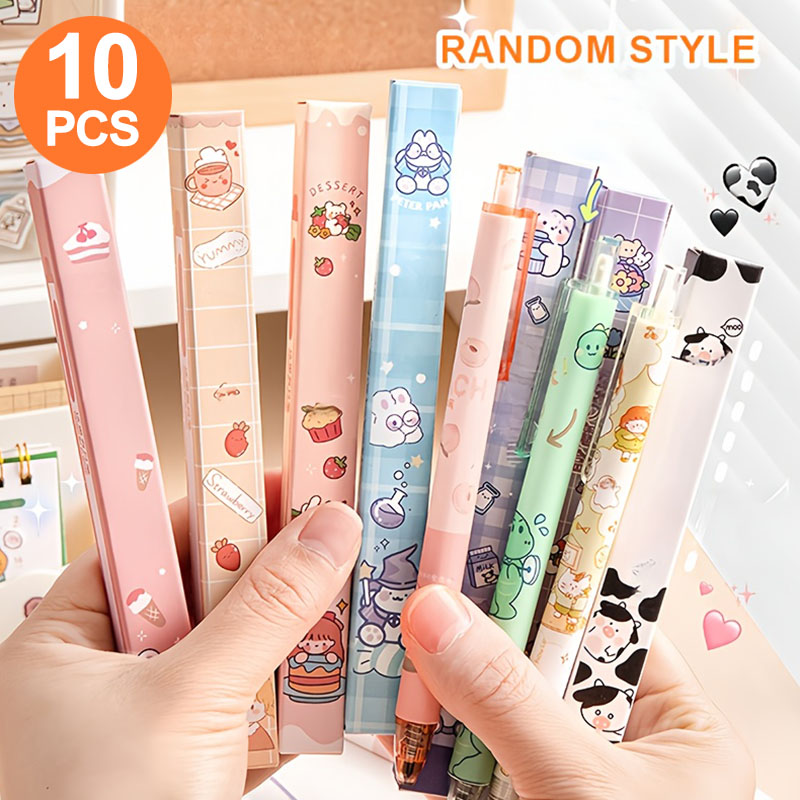 10 Single Gel Pens in a Blind  - Office Stationery Supply Business recension och pris