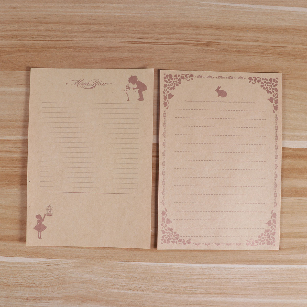 8Pcs Letter Stationery Set Vin - Ideal Stationery & Office Supply recension och pris