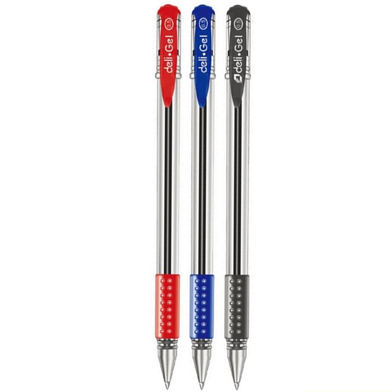 Deli 0.5mm Black Red Blue Ink  - Stationery Office And School Supply Stores recension och pris